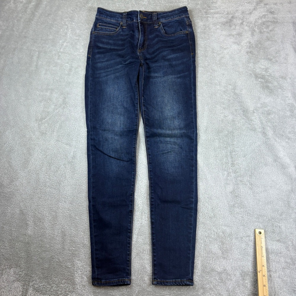 KUT from the Kloth Jean Women 0 (Fits 28x29) Toothpick Skinny Whisker Stretch